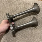 Fiamm Pair Ta/os Sport Igm Ka 7337 Horns. Fixed Price $100.00.