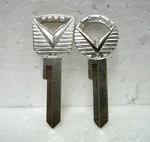 Ford 32838 Ignition +H26 Trunk Key Blank Set 1952-66' Vehicles New!. Fixed Price $16.50.