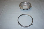 1968-1982 C3 Corvette Lh Inner Headlamp Mounting Bucket W/ Ring Gm 5950506. Fixed Price $19.95.
