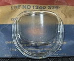 Nos Mopar 1950 Chrysler/imperial License Plate Lamp Lens 1340376. Fixed Price $30.00.