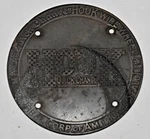 Antique Houk Wire Wheel Quick Change Car Auto Hub Cap Nameplate Tag Emblem. Fixed Price $64.95.