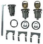 New Cadillac Oem Chrome Doors/trunk Lock Cylinder Set W/ Gold Keys To Match. Fixed Price $129.95.