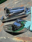 1958 Chevrolet Impala Bel Air Biscayne Front Bumper 3 Pieces Chrome Plated. Fixed Price $399.00.
