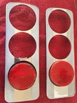 Ferrari 365 Tail Light Bezel Set Original - Left And Right Side. Fixed Price $999.00.