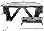 1966-67 Chevy Ii/nova 2-DOOR Hardtop/ Coupe Trunk Divider/package Shelf New. Fixed Price $668.89.