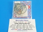 Mercedes 240, 250, 280, 300, 350, 380, 450 Power Steering Gear Box Re-seal Kit. Fixed Price $59.95.