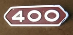 Nos Mopar P/n 1784263 Dodge Truck 400 Nameplate Each. Fixed Price $50.00.
