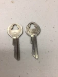 2 Chevy Buick Pontiac Oldsmobile Gm Nos (c) & (d) Key Blanks 1968. Fixed Price $24.99.