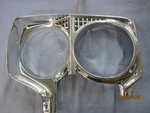 Nos 1965 Fury Ii, Iii & Sport Lh Head Light Bezel Mopar 2445243. Fixed Price $195.00.