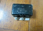 1940 - 1954 Chrysler Dodge Desoto Plymouth 6 Delco Remy Voltage Regulator. Fixed Price $95.00.