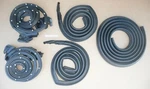1966-67 Gto Lemans Door Roof Trunk Lid Weatherstrip Seal Usa Metro Rubber Kit. Fixed Price $249.00.