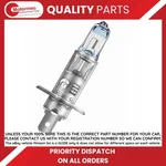 64150NBU-01B Osram Night Breaker Unlimited Plus 110%+ H1 Headlight Bulb. Fixed Price $13.31.