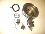 6" Round Light, Housing, Chrome Finish, No Lamp, For Grote # 64111 64123. Fixed Price $34.95.