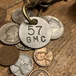 1957 Gmc Truck Aluminum Key Fob 100, 150, 250 Stepside Fleetside Cameo. Fixed Price $14.95.