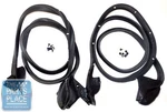 1970-81 Gm F Body Latex Style Door Weatherstrips Pair 9868431 & 9868430. Fixed Price $163.99.