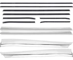 Oer Outer Door & Quarter Reveal Molding And Windowfelt Set 1968 Camaro Deluxe. Fixed Price $329.98.