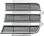 1969 Camaro Rally Sport Chrome Headlamp Door Trim; Lh. Fixed Price $56.69.