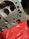 1971 3973487 Head Dated G-30-1 Single Cylinder Corvette Chevy Mag Block. Fixed Price $645.25.