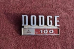 1969, 70, 71 Dodge 100 Fender Emblem Nice Mopar Original 2833755. Fixed Price $66.75.