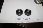 Excellent Oem Ford 1968 72 Dash Radio Knob Bezel Pair (2) C8TA-18A932-A. Fixed Price $35.20.