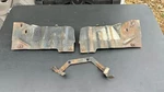 1969-1973 C-body Fury Headlight? Splash Shields Under Hood Engine Bay Left Right. Fixed Price $120.00.