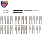 Stainless Steel Trailing Arm Shim Kit Hardware Fits Chevy Corvette 19631982.... Fixed Price $57.99.