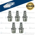 Genuine Dixon D4M3 Plug Kit 5 Steel Pneumatic Male Threaded Fittings. Fixed Price $34.52.