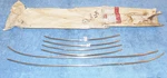 1962 Galaxie 500 Monterey Custom 4-DOOR Orig Nos Lh+rh Edge Trim Guard Kit. Fixed Price $299.00.