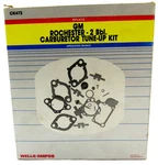 Wells CK473 Rochester 2BBL. Carburetor Tune Up Kit Models 75-77. Fixed Price $24.95.