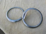 ( ) Original 1941 Ford 2-RIB Headlight Bezel Trim Ring 11A-13045. Fixed Price $50.00.