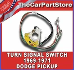 1969-1971 Dodge Pickup Pu Truck Or Van Turn Signal Switch 2947801 New. Fixed Price $97.95.