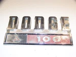1969 1970 1971 Dodge Truck 100 Emblem Oem #2833755 Power Wagon. Fixed Price $124.98.