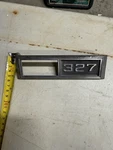 1968 Chevorlet Front Fender Emblem 327-P-3935907 327-P-3935908. Fixed Price $30.00.