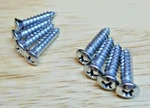 8 Chrome Sill Plate Screws! For Old Amc American Rebel Javelin Amx Marlin Etc. Fixed Price $29.50.