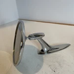 Round Bowtie Teardrop Door Side Mirror W/ Hardware For 1963-1964 Chevy Impala. Fixed Price $50.00.