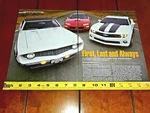 1969 Berger Camaro 427 ZL1 Copo 9561 Vs 2000 Ss 2010. Fixed Price $13.25.