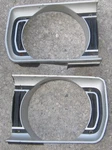 1972 Dodge Dart Swinger Demon Headlight Bezel Pair (2) 3573039 / 3573038 Used. Fixed Price $95.00.