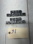 77-79 Ford F-250 Ranger Emblems. Fixed Price $60.00.