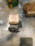 Ford Oem 1953 1954 Truck Charge Indicator Battery Dash Gauge FAE-10850-A Nos. Fixed Price $29.99.