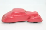 Very Nice Large 1930'S Garrett Toy Rubber Vintage Red Cord Supercharged Coupe #2. Fixed Price $39.56.