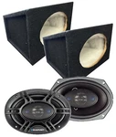 2X Blaupunkt GTX690 450W Speakers + Audiotek S1 Car Truck Box. Fixed Price $124.99.