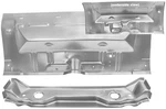 Chevy, Chevrolet Nova Rear Seat Floor Pan With Braces 1962-1967. Fixed Price $493.35.