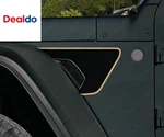 Solid Fender Vent Decals Compatible With Fit Jeep Wrangler Gladiator Rubicon Jl. Fixed Price $54.51.