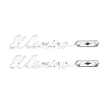 For 1965 El Camino Rear Quarter Emblem, Sold As Pair Trim Par. Fixed Price $193.75.