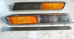 68-72 Ford Truck F350 Hood Side Amber Reflector Emblem Trim Chrome Fomoco 23. Fixed Price $59.95.