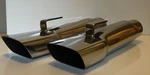 2.5" Mopar Body Dodge, Demon, Dart, Duster, & Plymouth Stainless Exhaust Tips. Fixed Price $199.95.