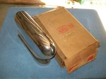 1955 Desoto Firedome Fireflite Nos Mopar Right Front Bumper Guard #1541620. Fixed Price $395.00.
