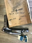 1969 Dodge Polara Monaco Body Mopar Nos Rh Chrome Front Fender Ext 2998842. Fixed Price $125.00.