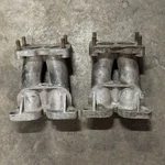 Porsche 356 Large Diameter Intake Manifold Pair Zenith 32 Ndix Carburetor. Fixed Price $50.00.