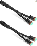 2PCS Wiring Harness Adapters Connectors Splitters, Pin Waterproof. Fixed Price $14.99.